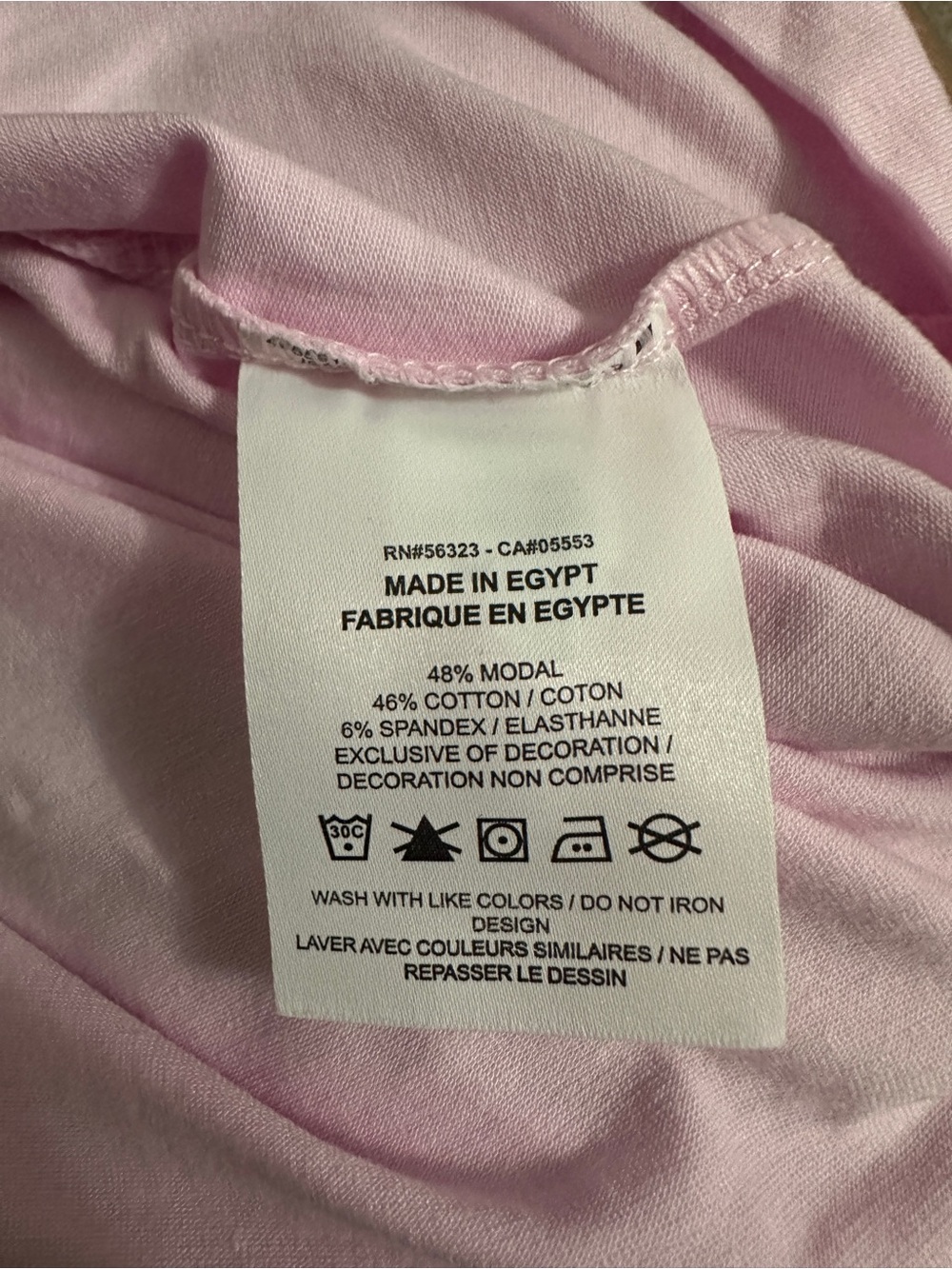 Nike Women's Pink Cropped Crew Tee - Picture 6 of 6